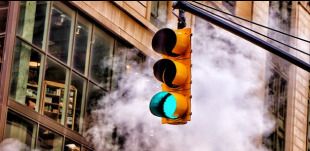 Vertical traffic signalization